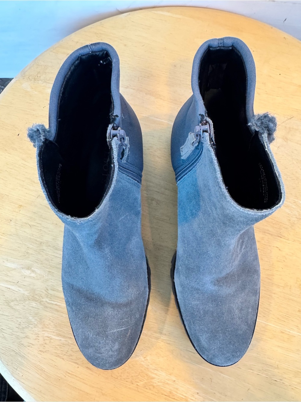 Talbots | Gray Combo Bootie, 8.5 - Picture 4 of 12